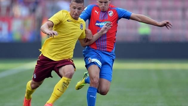 Sparta - Plzeň: Pavel Kadeřábek a Jan Kovařík