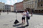Vědci provádějí účelové meteorologické měření v centru Olomouce
