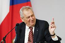 Český prezident Miloš Zeman