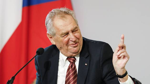 Český prezident Miloš Zeman