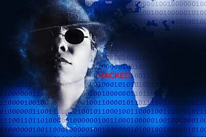 Kybernetický útok, ilustrační foto