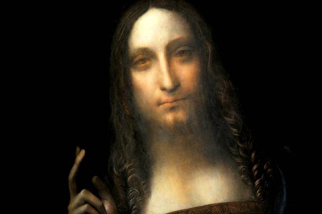 Obraz Salvator Mundi, prodaný na aukci za rekordních 450 milionů dolarů, zamířil do Louvru v Abú Zabí