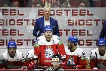 Trenér české reprezentace Kari Jalonen vyhlíží posily z NHL