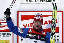 Lukáš Bauer útočí na celkové vítězství v Tour de Ski. Ovládl předposlední část, závod na 20 km. 
