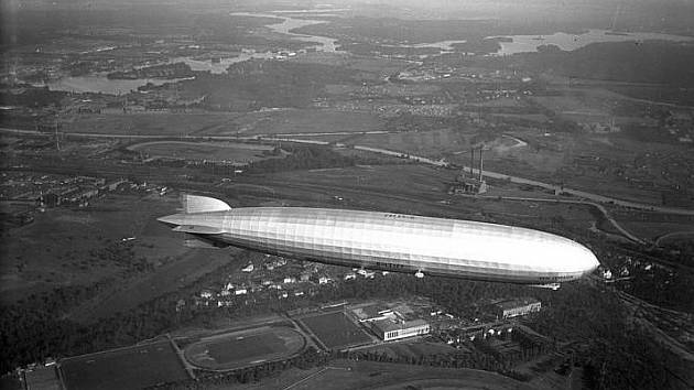 Nejslavnější vzducholoď německé historie Graf Zeppelin