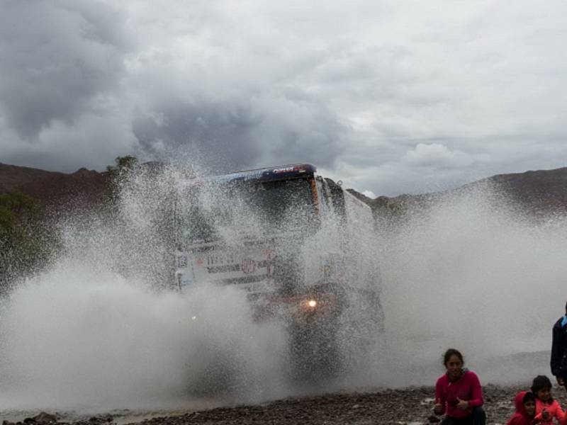 Aleš Loprais na Rallye Dakar.