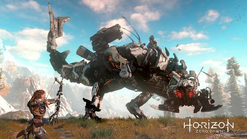 PlayStation 4 hra Horizon Zero Dawn.