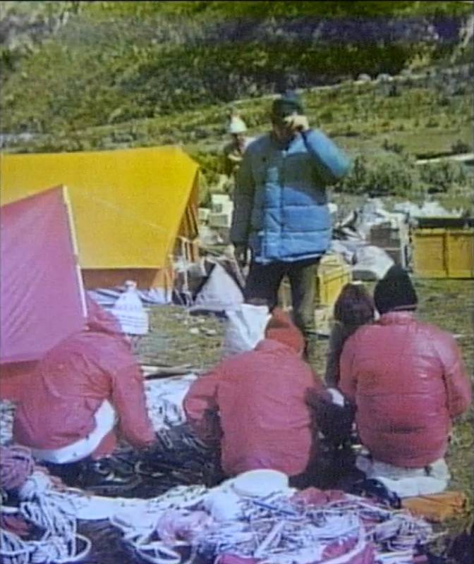 Českoslovenští horolezci v Peru