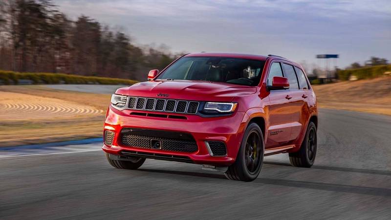 Jeep Grand Cherokee Trackhawk.