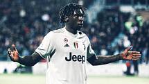 Útočník Juventusu Moise Kean se s rasistickými urážkami fanoušků soupeře vypořádal po svém. Svůj gól oslavil přímo před nimi.