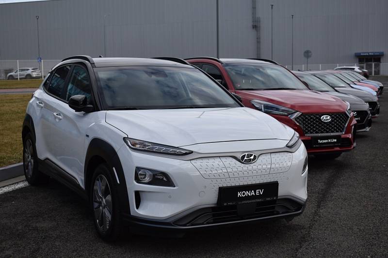 Kona Electric je jedním z trojice v Nošovicích vyráběných modelů