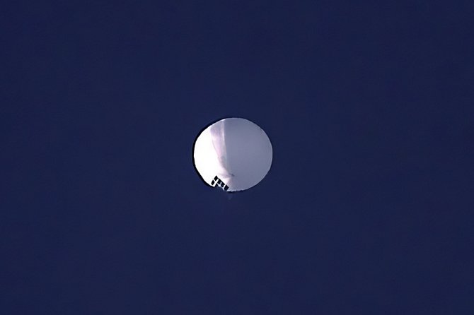 Čínský balón nad územím amerického státu Montana, 1. února 2023