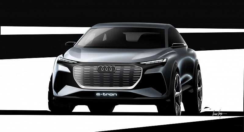 Koncept Audi Q4 e-tron (2020)