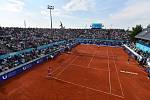 Tenisový turnaj v Bělehradě sledovaly zaplněné tribuny