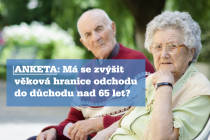 Má se zvýšit věková hranice odchodu do důchodu nad 65 let?