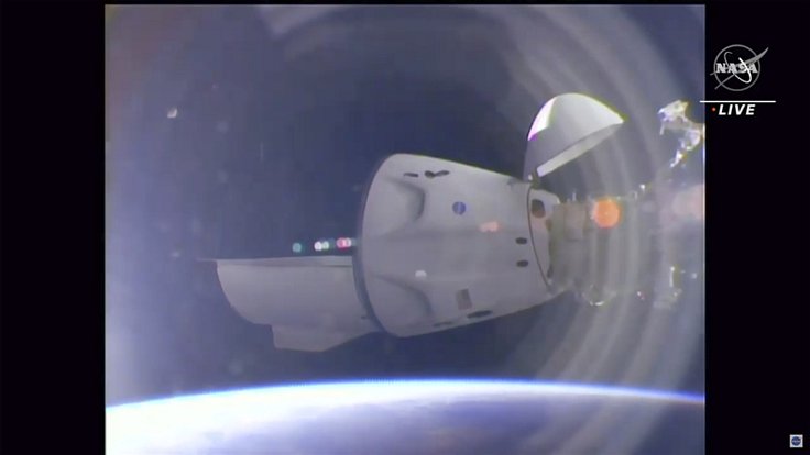 Vesmírná loď Crew Dragon Endeavour společnosti SpaceX