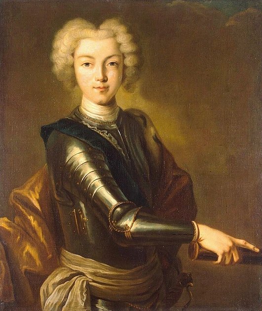 Jediný syn ruského careviče Alexeje Petroviče, Petr II. se později stal ruským carem.
