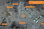 Satelitní snímky údajné saúdskoarabské raketové základny