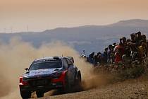 Thierry Neuville na Italské rallye.