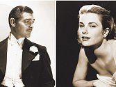 HVĚZDY HOLLYWOODU. Clark Gable ve svých nejlepších časech, kdy lámal srdce fanynek a muži měnili módu podle jeho kostýmů. Grace Kellyová byla jednou z nejpůvabnějších hereček Hollywoodu a nejelegantnějších žen vysokých kruhů. 