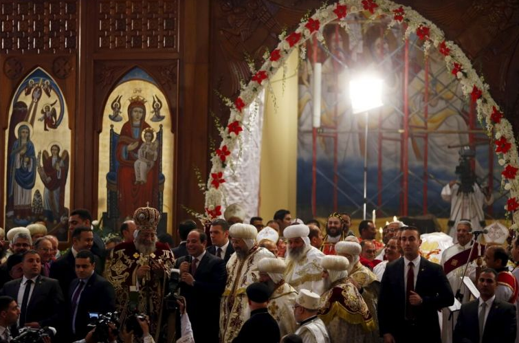V Egyptě slavnostně otevřeli největší křesťanskou katedrálu na Blízkém východě.