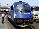 První souprava rychlovlaku Českých drah Railjet (na snímku) vyjela 6. května ve zkušebním provozu s cestujícími z Prahy do Břeclavi.