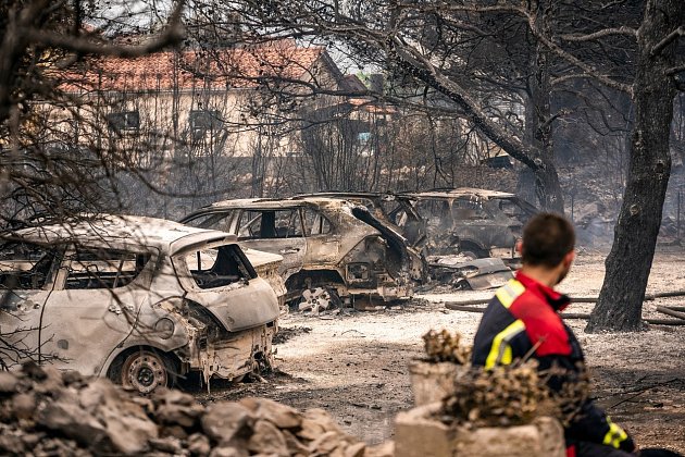 Situace v Chorvatsku: Plameny zahltily ostrov Čiovo. Požáry se podařilo zkrotit