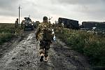 Ukrajinští vojáci, válka na Ukrajině. Ilustrační snímek