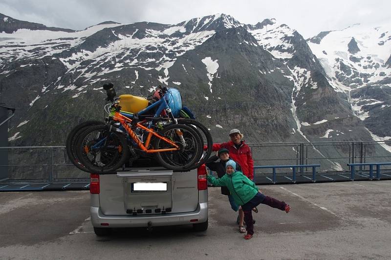 Zde je náš Grossglockner s plnou výbavou.