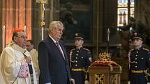 Slavnostní bohoslužba k 700. výročí narození císaře Karla IV. proběhla 14. května v katedrále sv. Víta v Praze. 