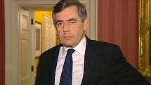 Britský premiér Gordon Brown.