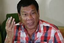 Filipínský prezident Rodrigo Duterte.