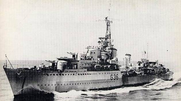 K britské 14. torpédoborecké flotile patřil také parník Nubian