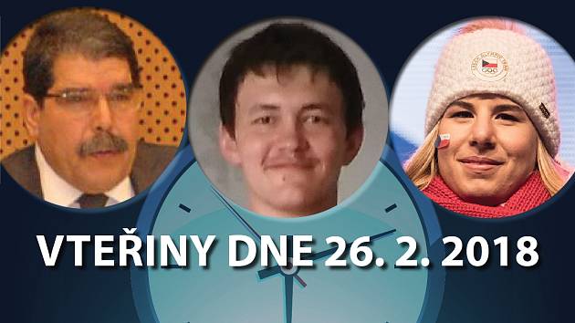 Vteřiny dne 26. února 2018