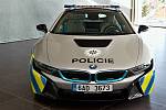 BMW i8 ve službách Policie ČR.