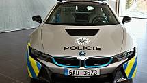 BMW i8 ve službách Policie ČR.