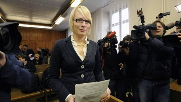Kristýna Kočí před soudem