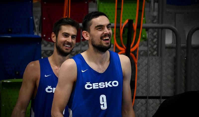 Čeští basketbalisté poprvé trénovali v přípravě na OH v Tokiu.