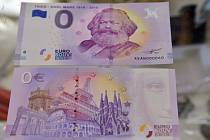 Trevír vydal jako suvenýr k výročí narození Karla Marxe falešnou bankovku v hodnotě nula euro