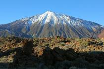 Pico de Teide za jasné oblohy