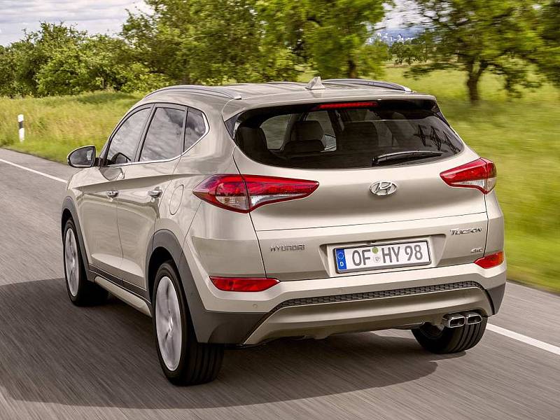 Hyundai Tucson před faceliftem.