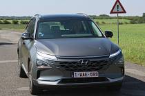 Vodíkový Hyundai Nexo při testu v Česku