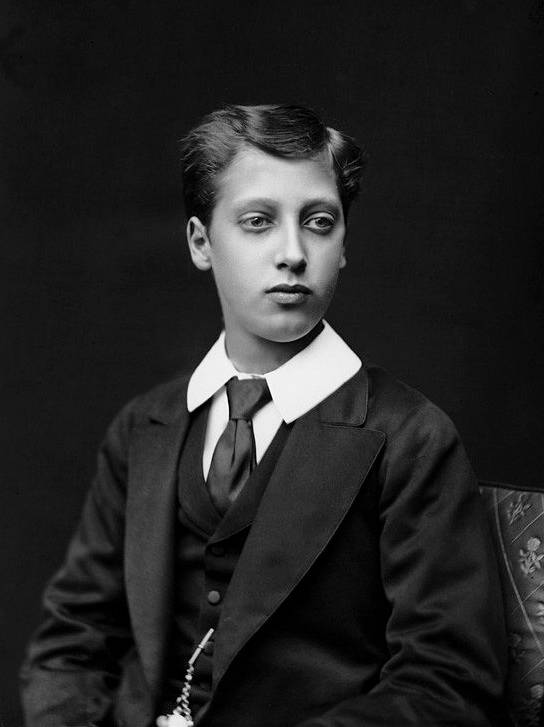 Nejstarší syn krále Eduarda VII., Albert Viktor. Původně se tento muž měl stát britským králem, zemřel ale už v mládí, což jeho otce hluboce zasáhlo.