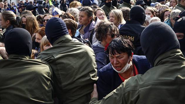 Protivládní protesty v Minsku