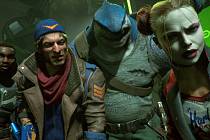 Hlavními postavami v Suicide Squad jsou antihrdinové Deadshot, Harley Quinn, kapitán Boomerang a King Shark