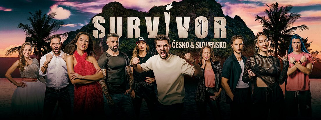 Hrdinové reality show Survivor  Česko & Slovensko 2023.