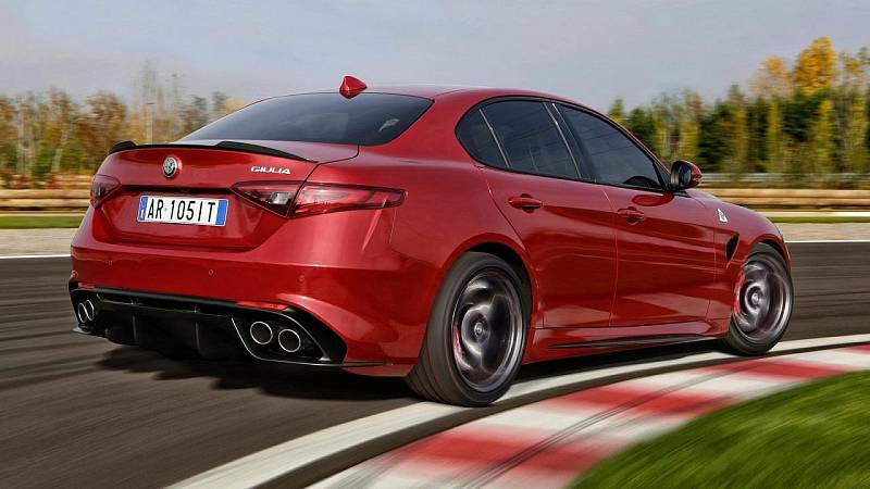 Alfa Romeo Giulia Quadrifoglio.