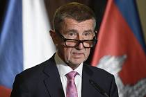 Český premiér Andrej Babiš