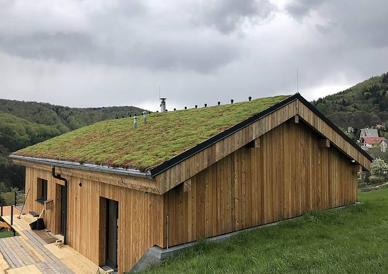 Zelená střecha je terno