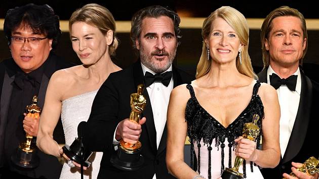 Držitelé filmových Oscarů roku 2020